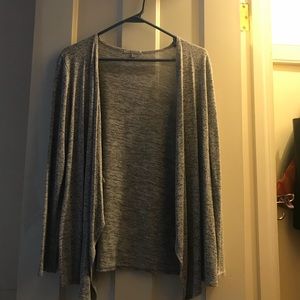 Grey cardigan